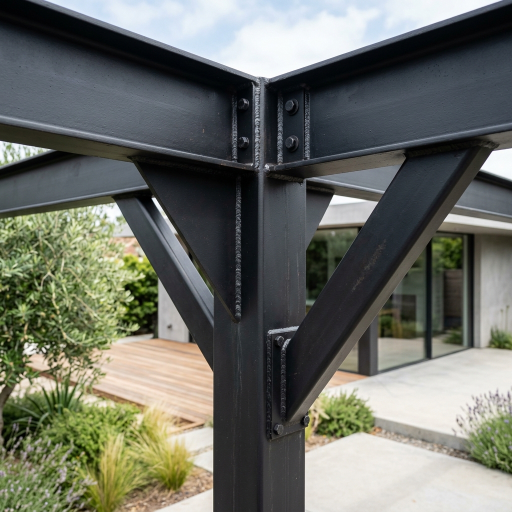 Architectural Steel Pergola